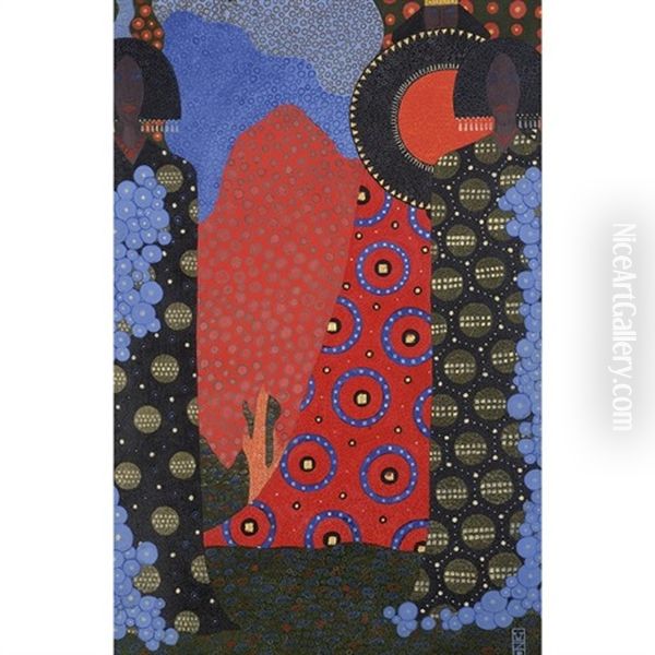 Etude Pour Les Mille Et Une Nuits by Vittorio Zecchin