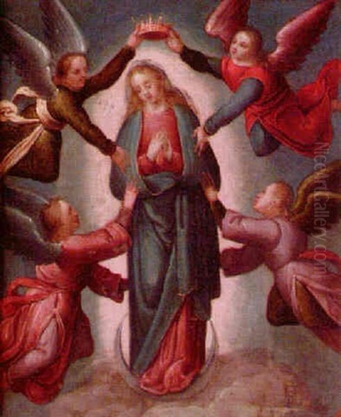 Ascencion De La Virgen by Federico Zuccaro