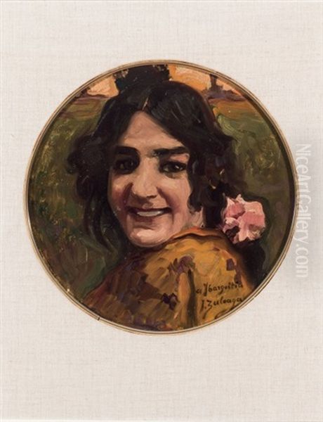 Retrato De Dama by Ignacio Zuloaga Y Zabaleta