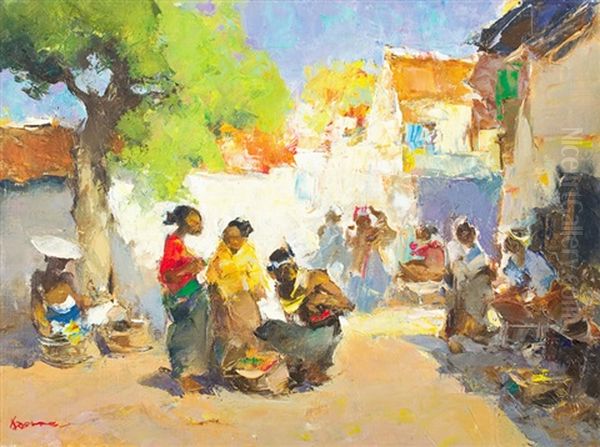 A Travers Le Quartier Chinois (through Chinatown) by Gerard Pietersz van Zyl