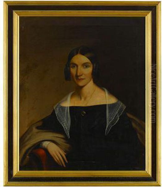 Portrait Of Ernestine Brown by John Henry Brown