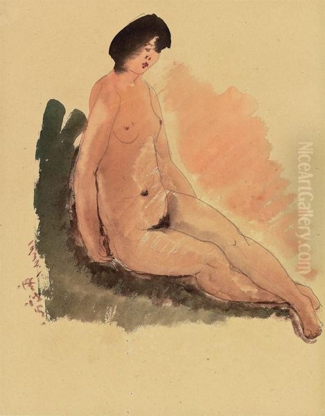 A Nude Study by Chen Cheng-Po