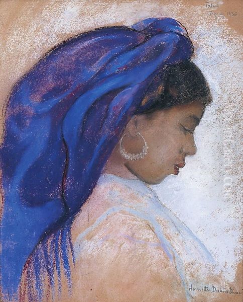 Jeune Fatma A Figuig En 1936 by Henriette Damart