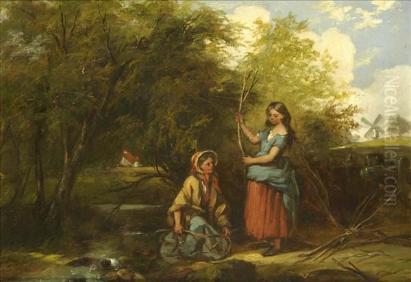 Gathering Firewood by Robinson Elliot