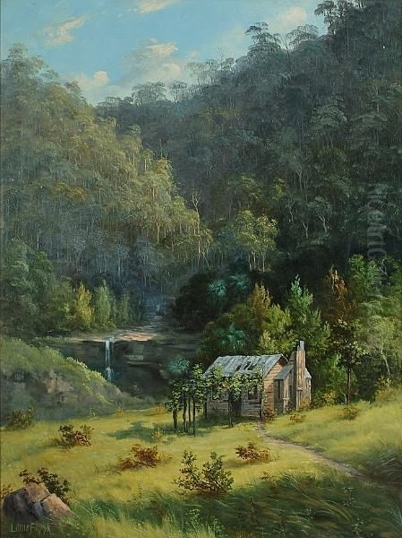 'deserted Settler's Hut, Pittwater, N.s.w' by Louis Frank