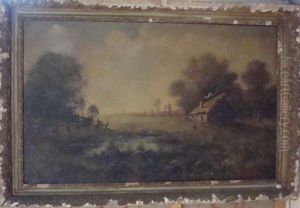 Paysage Avec Maison by R. Gavidan