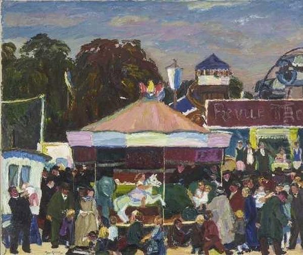 Auf Der Festwies. 1928 by Josse Goossens