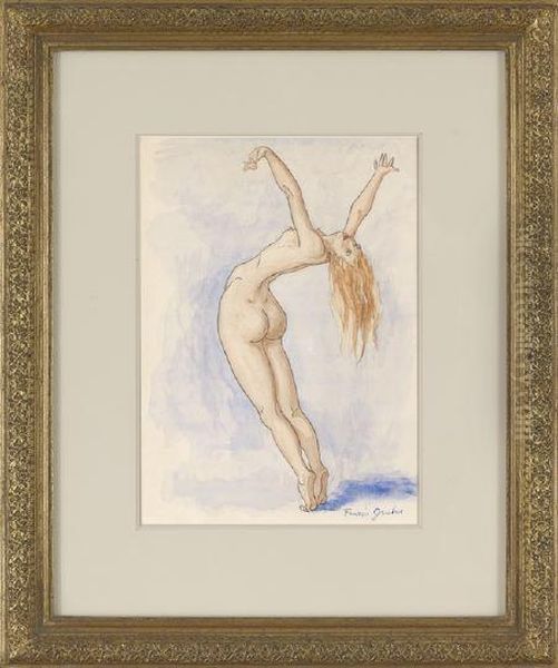 Standing Arching Nude by Francis Gruber