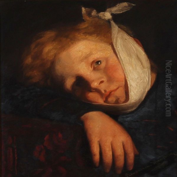 A Boy With Toothache by Johan Gudmundsen-Holmgreen