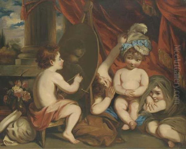 Infant Academy, After Sir Joshua Reynolds by William Hilton