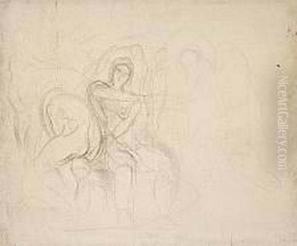 Composition, 1914-15 (unfinished) by Jens Adolf Jerichau