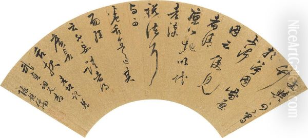 Running Script Calligraphy by Chen Jiru