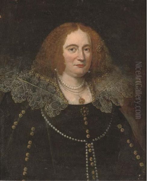 Portrait Of A Lady by Cornelis Ketel