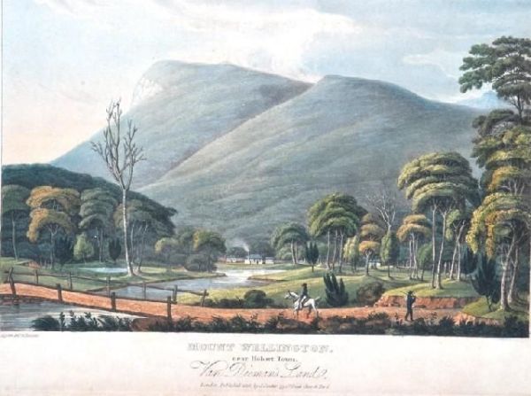 Mount Wellington Near Hobart Town, 
Van Dieman's Land by Joseph Lycett