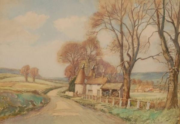 Watercolour by Henry Samuel Merritt