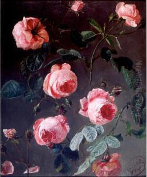 A Study Of Roses by William Mussil