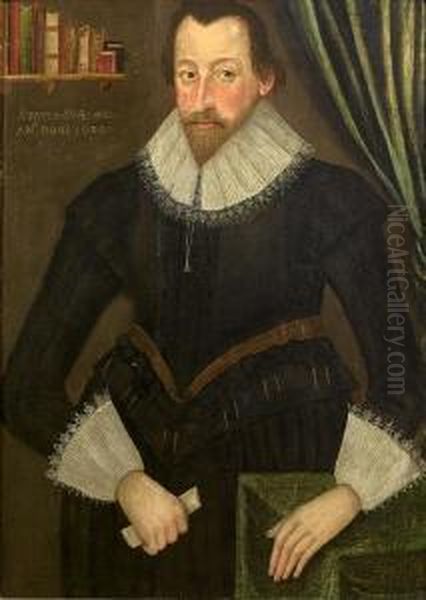 Portrait Of A Bearded Gentleman by Robert Peake