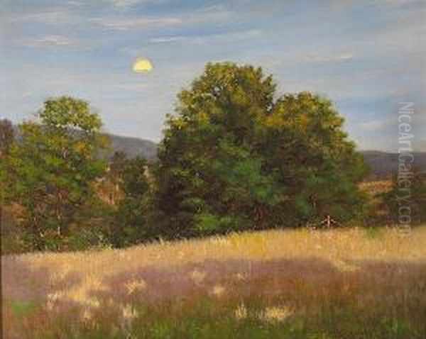 Long Shadows, Late Afternoon, Dover Plains, New York by John Campbell Phillips