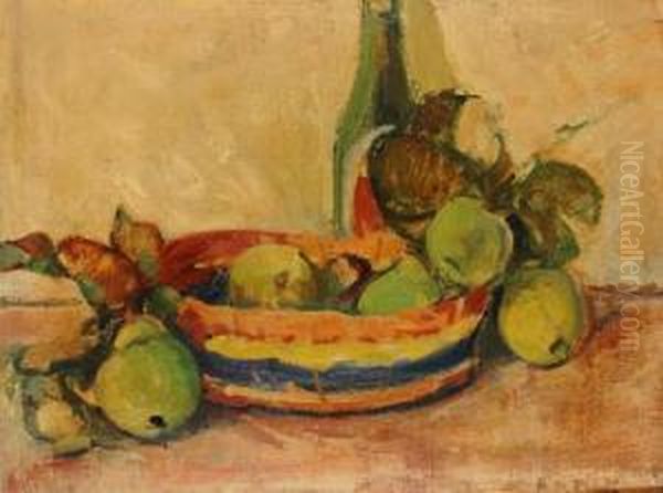 Still Life With Fruit by Ada May Plante