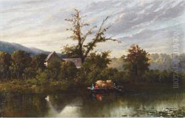 On The Richelieu River by William Raphael