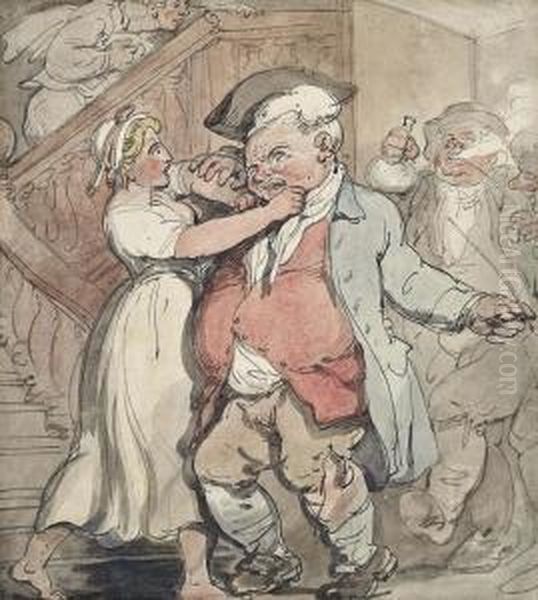 The Inebriate by Thomas Rowlandson