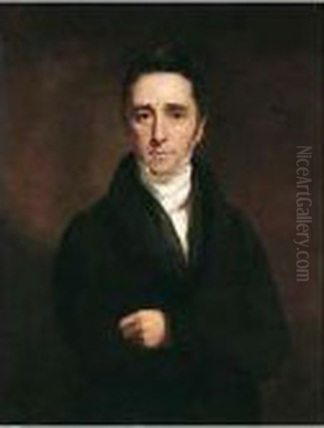 Portrait Of Francis Lord Jeffrey (1773-1850) Oil Painting by Colvin Smith