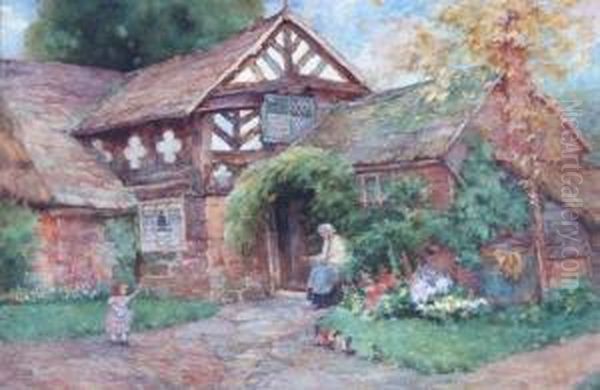 Boltons Hall Oil Painting by Edward Smith