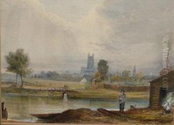 Gloucester Oil Painting by Edward Smith