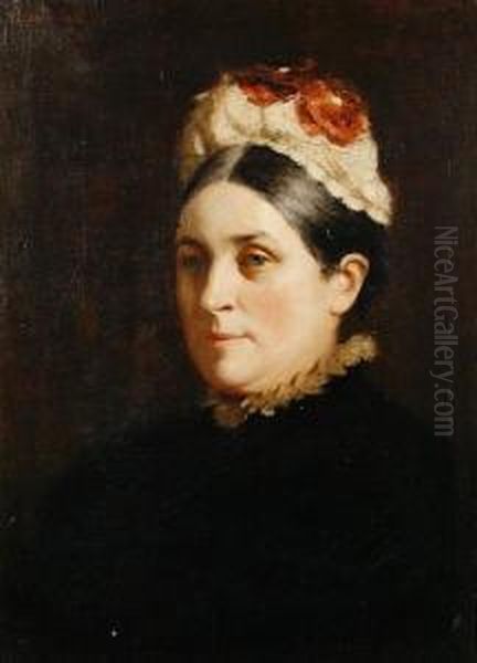 Portrait Of Eliza Horne Oil Painting by Garden Grant Smith