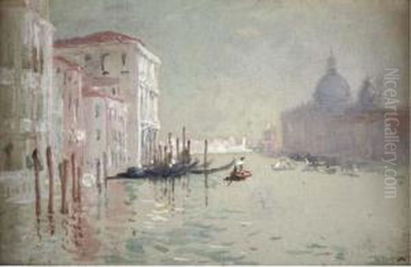 The Grand Canal Oil Painting by Helen Donald Smith