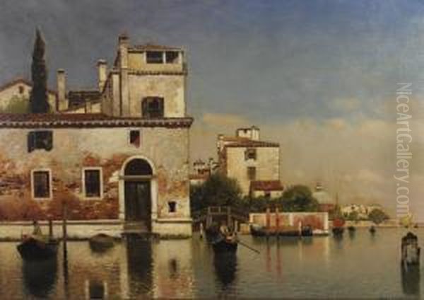 Venice Oil Painting by Henry Pember Smith