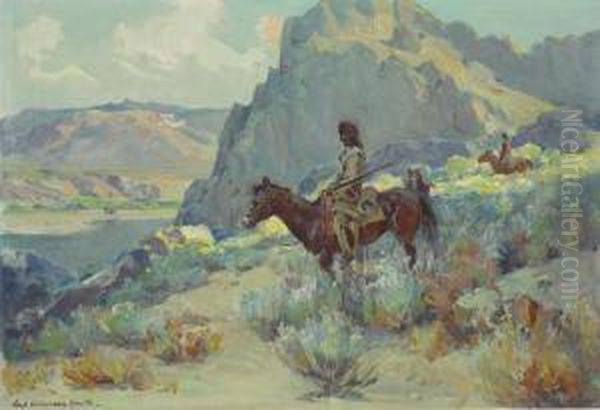 The Pathfinders Oil Painting by Jack Wilkinson Smith