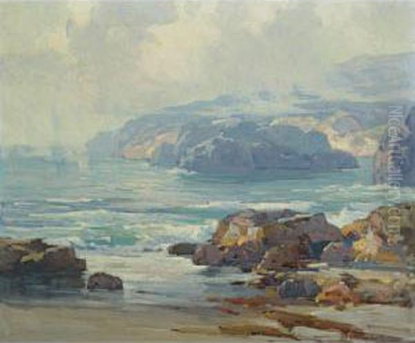 Morning Mist Oil Painting by Jack Wilkinson Smith