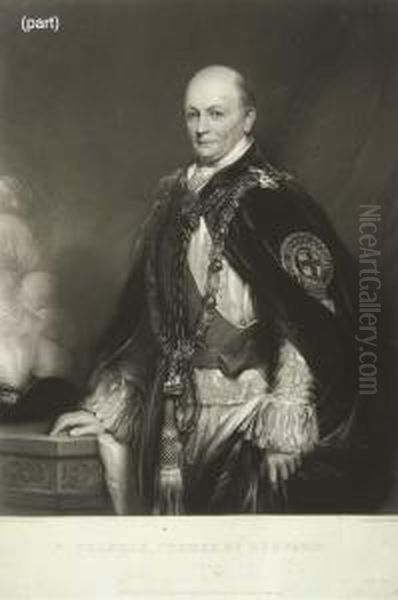 Portrait Of Francis Russell, 7th Duke Of Bedford (1788 Oil Painting by Stephen Catterson Smith