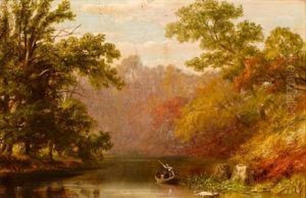 Pennyback Oil Painting by William Russell Smith