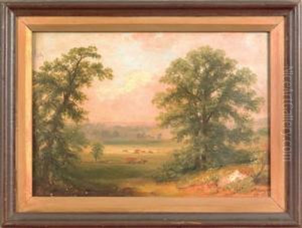 Philadelphia Landscape Oil Painting by William Russell Smith