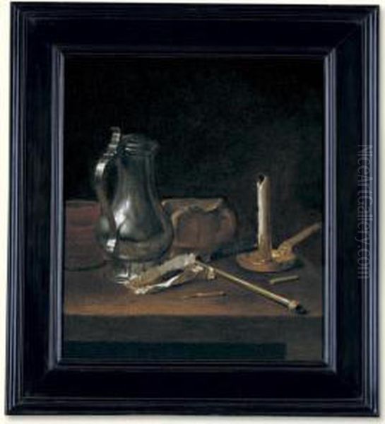 Toebackje Oil Painting by Theodorus Smits