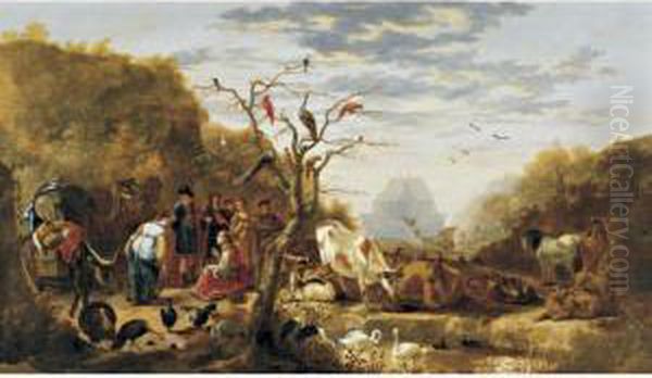 Noah's Ark Oil Painting by Jan Snellinck