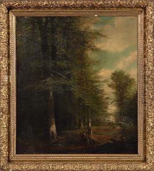 Landscape Oil Painting by William Mckendree Snyder