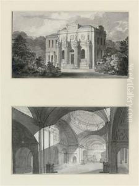 The Three-per-cent Consols Transfer Office, Bank Of England; by John, Sir Soane