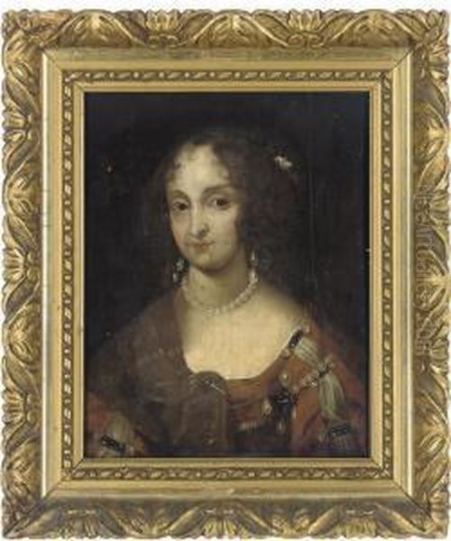 Portrait Of A Lady Oil Painting by Gerard Soest