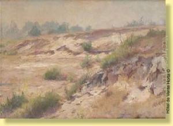 Les Dunes Oil Painting by Albert Sohie