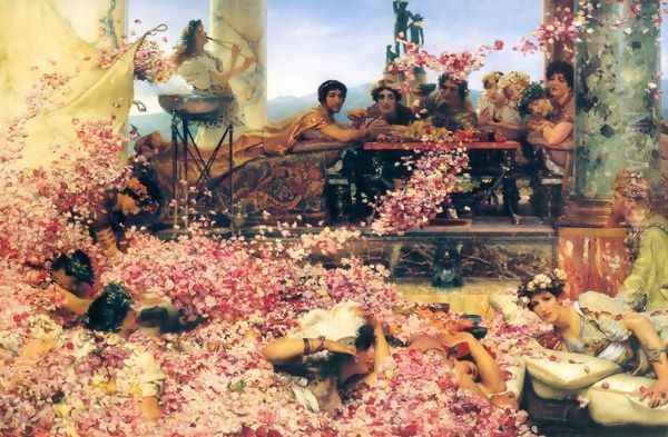 The Roses of Heliogabalus, 1888 Oil Painting by Sir Lawrence Alma-Tadema