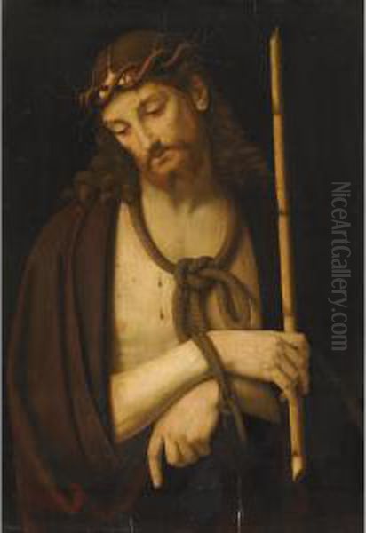 Ecce Homo Oil Painting by Andrea Solario