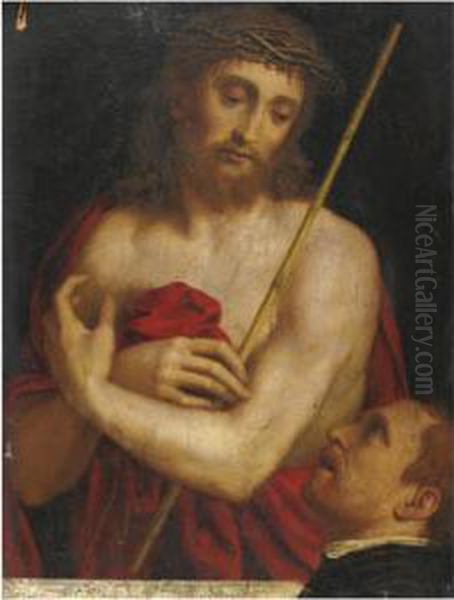 Ecce Homo Oil Painting by Andrea Solario