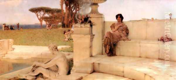 The Voice of Spring Oil Painting by Sir Lawrence Alma-Tadema