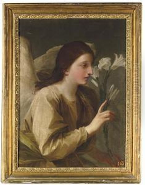 The Archangel Gabriel Oil Painting by Giovanni Gioseffo da Sole