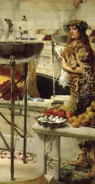 Preparation in the Colosseum Oil Painting by Sir Lawrence Alma-Tadema