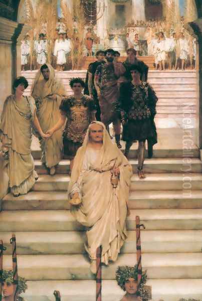 The Triumph of Titus Oil Painting by Sir Lawrence Alma-Tadema