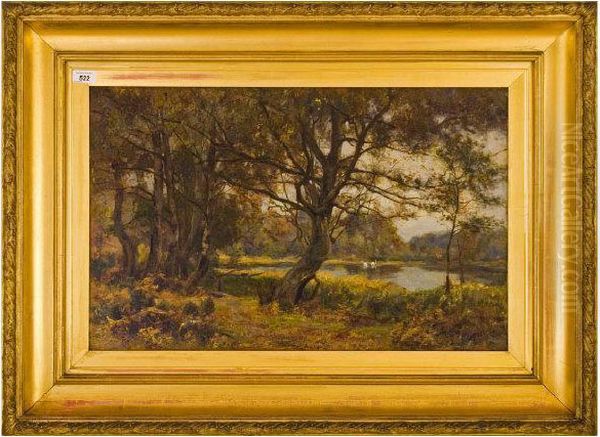 Veiw Of Betws-y-coed Wales Oil Painting by Richard Gay Somerset